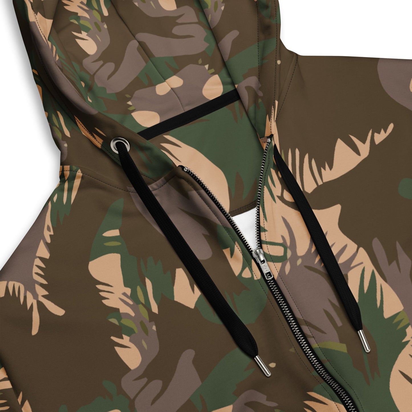 Indian DPM Palm Frond CAMO Unisex zip hoodie - Zip Hoodies