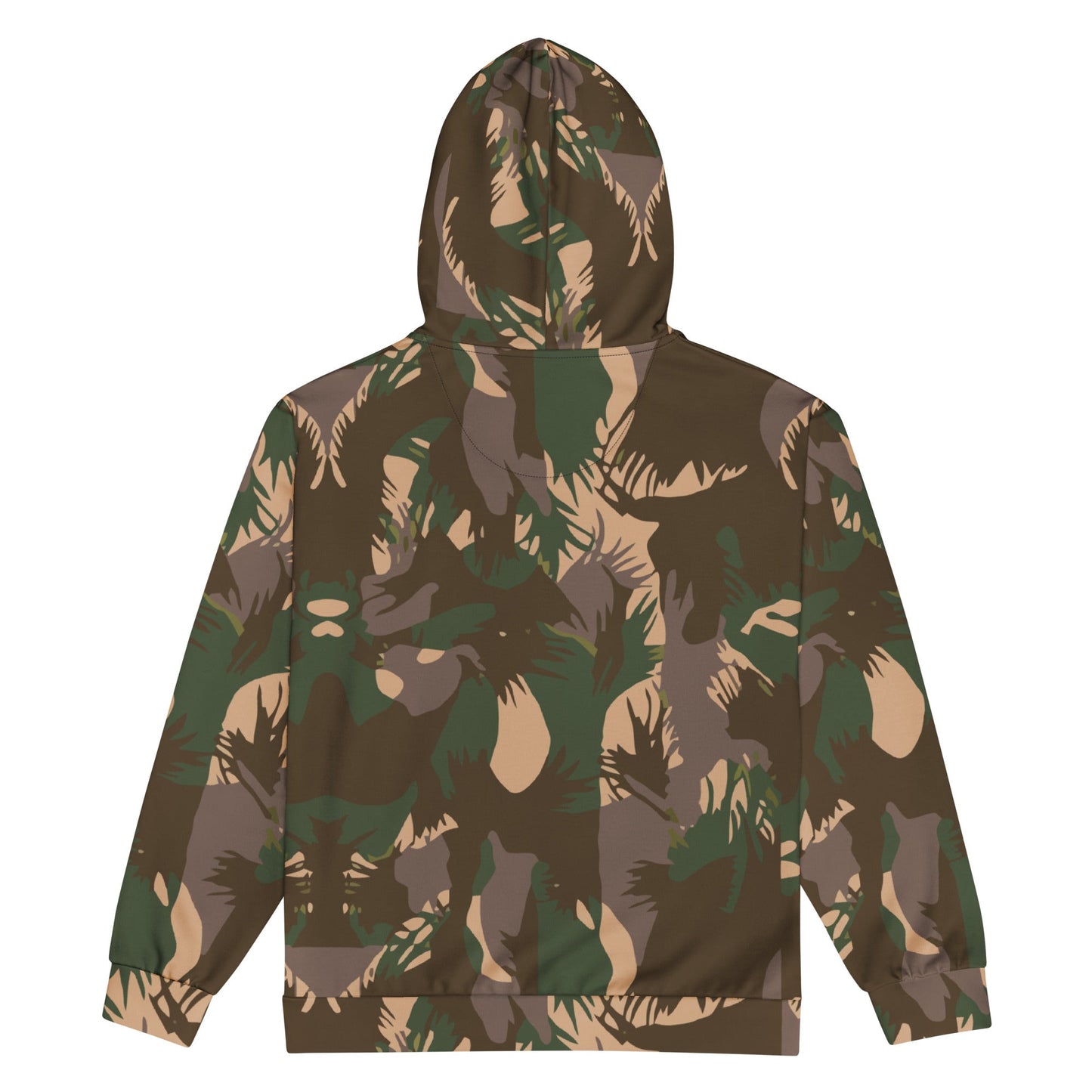 Indian DPM Palm Frond CAMO Unisex zip hoodie - Zip Hoodies