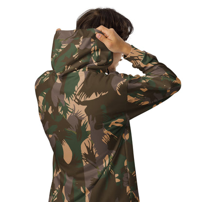 Indian DPM Palm Frond CAMO Unisex zip hoodie - Zip Hoodies