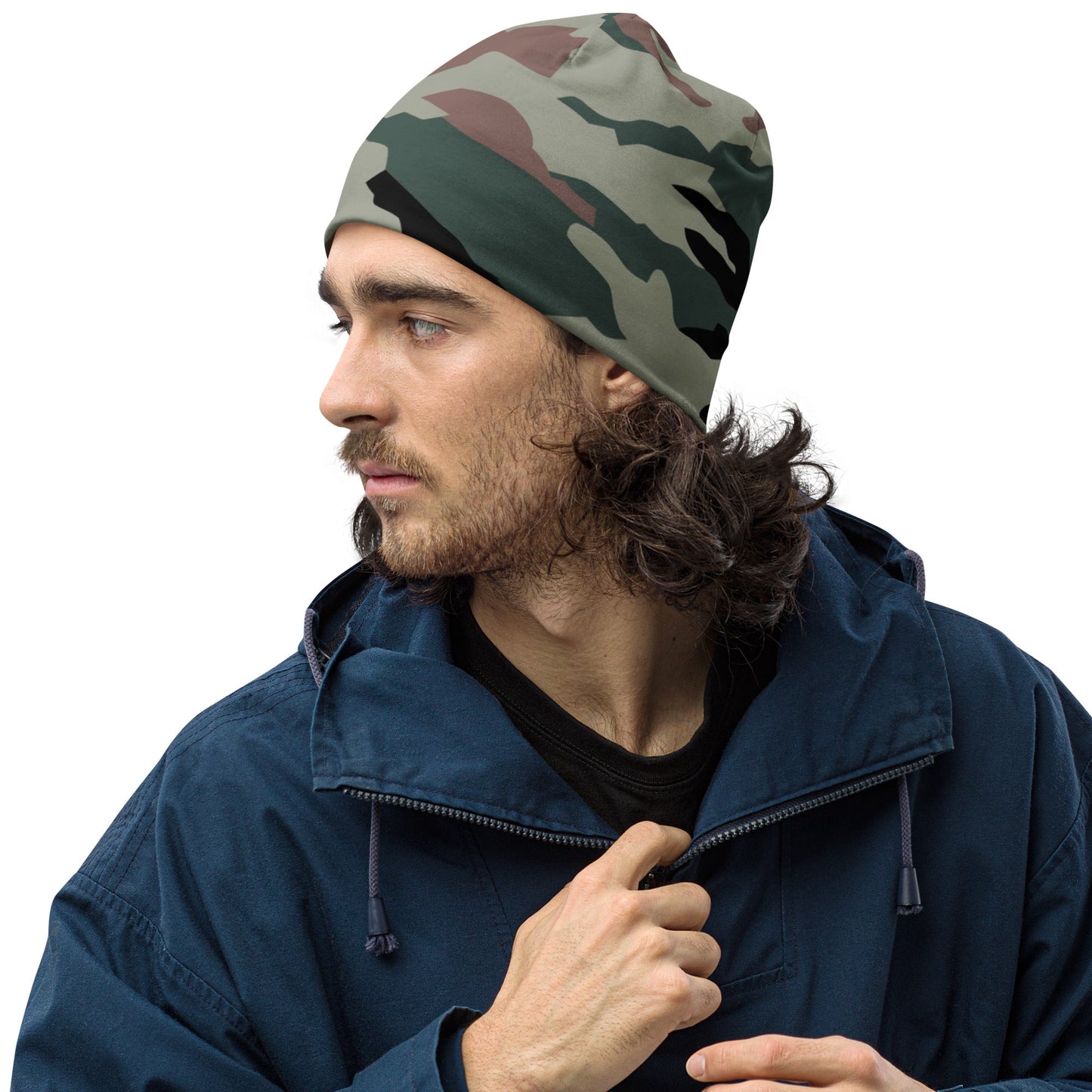 Indian DPM Peace Keeping CAMO Beanie - S - Beanies