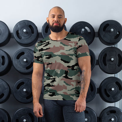 Indian DPM Peace Keeping CAMO Mens Athletic T-shirt - XS - T-Shirts