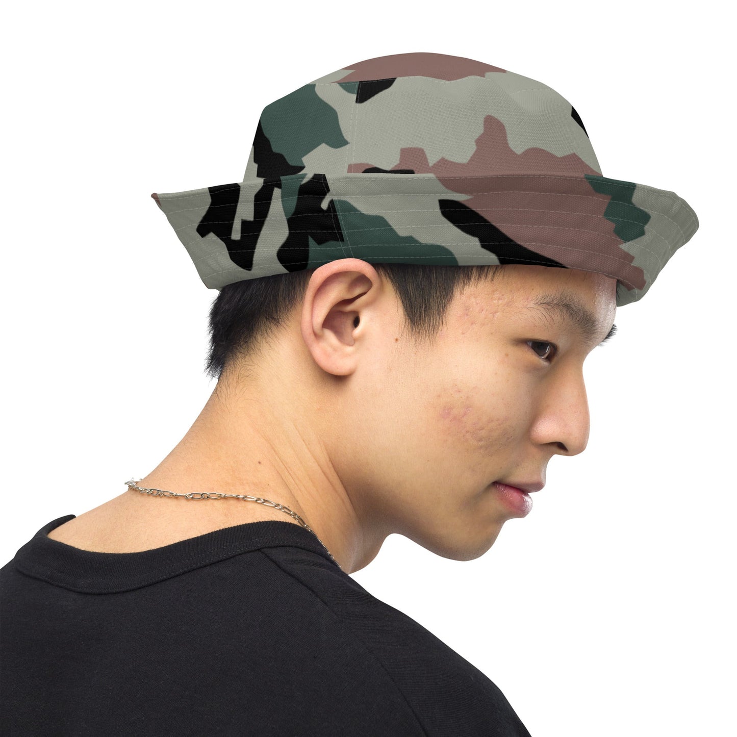 Indian DPM Peace Keeping CAMO Reversible bucket hat - Bucket Hats