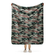 DPM Indian Peacekeeping CAMO Sherpa Blanket - 50″×60″