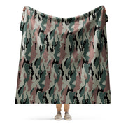 DPM Indian Peacekeeping CAMO Sherpa Blanket - 60″×80″