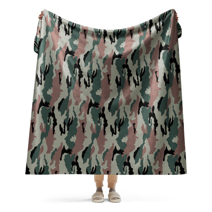 Indian DPM Peace Keeping CAMO Sherpa blanket - 60″×80″ - Blanket
