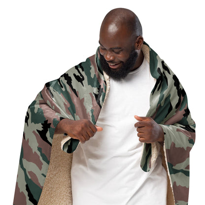 Indian DPM Peace Keeping CAMO Sherpa blanket - Blanket