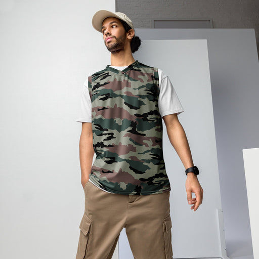 DPM Indian Peacekeeping CAMO Unisex Basketball Jersey - 2XS