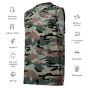 DPM Indian Peacekeeping CAMO Unisex Basketball Jersey