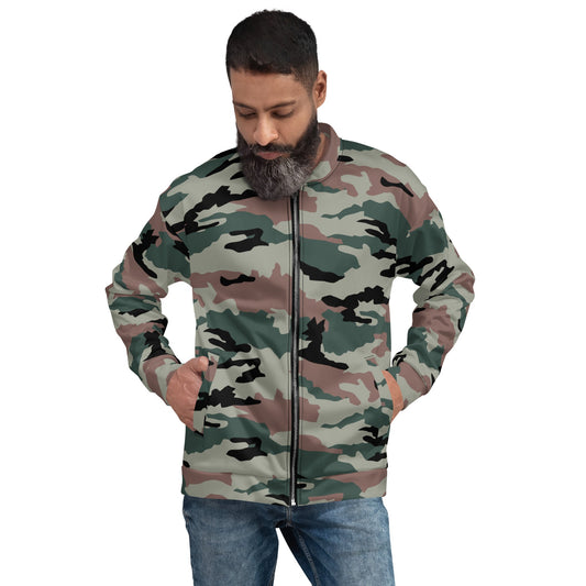Indian DPM Peace Keeping CAMO Unisex Bomber Jacket - Jackets