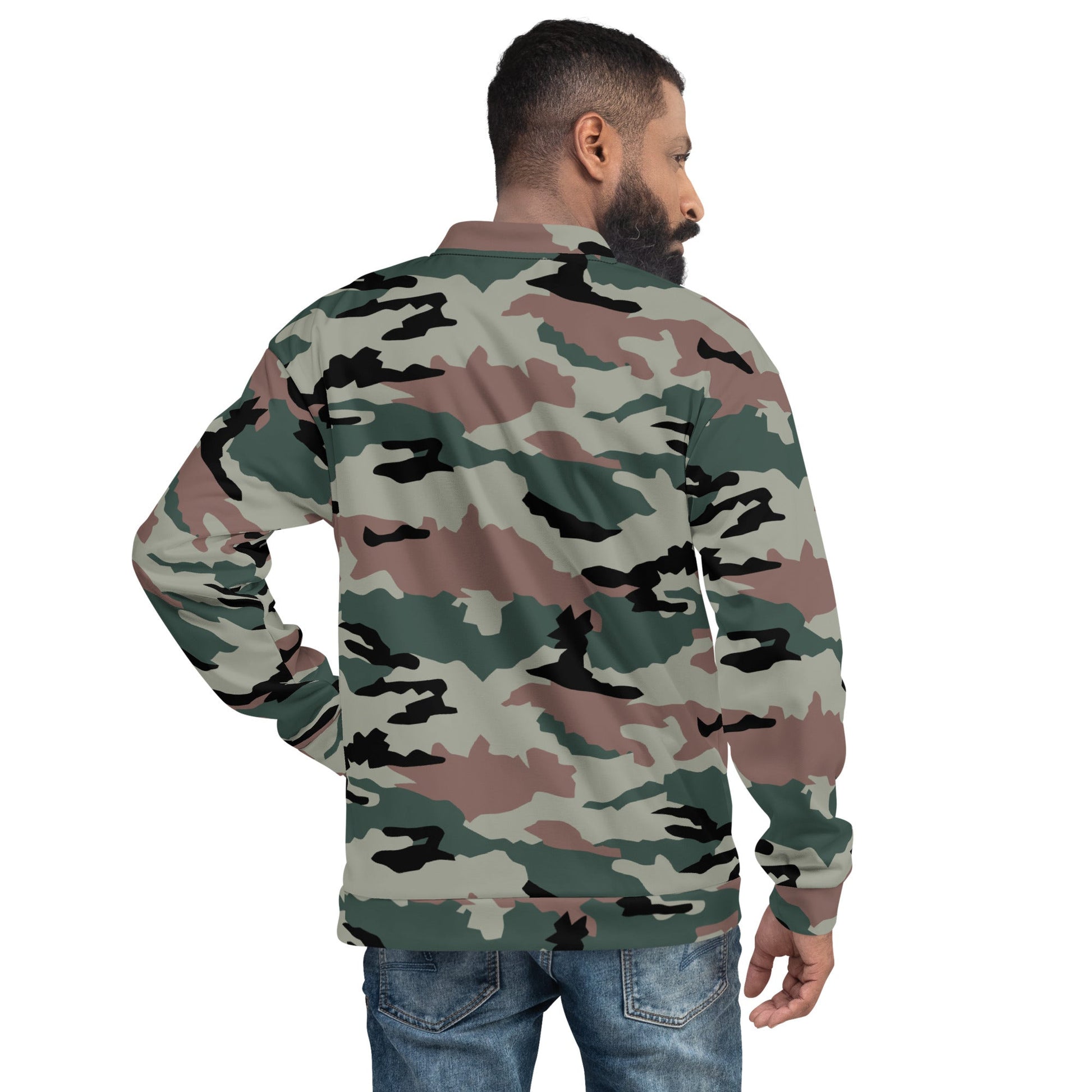Indian DPM Peace Keeping CAMO Unisex Bomber Jacket - Jackets