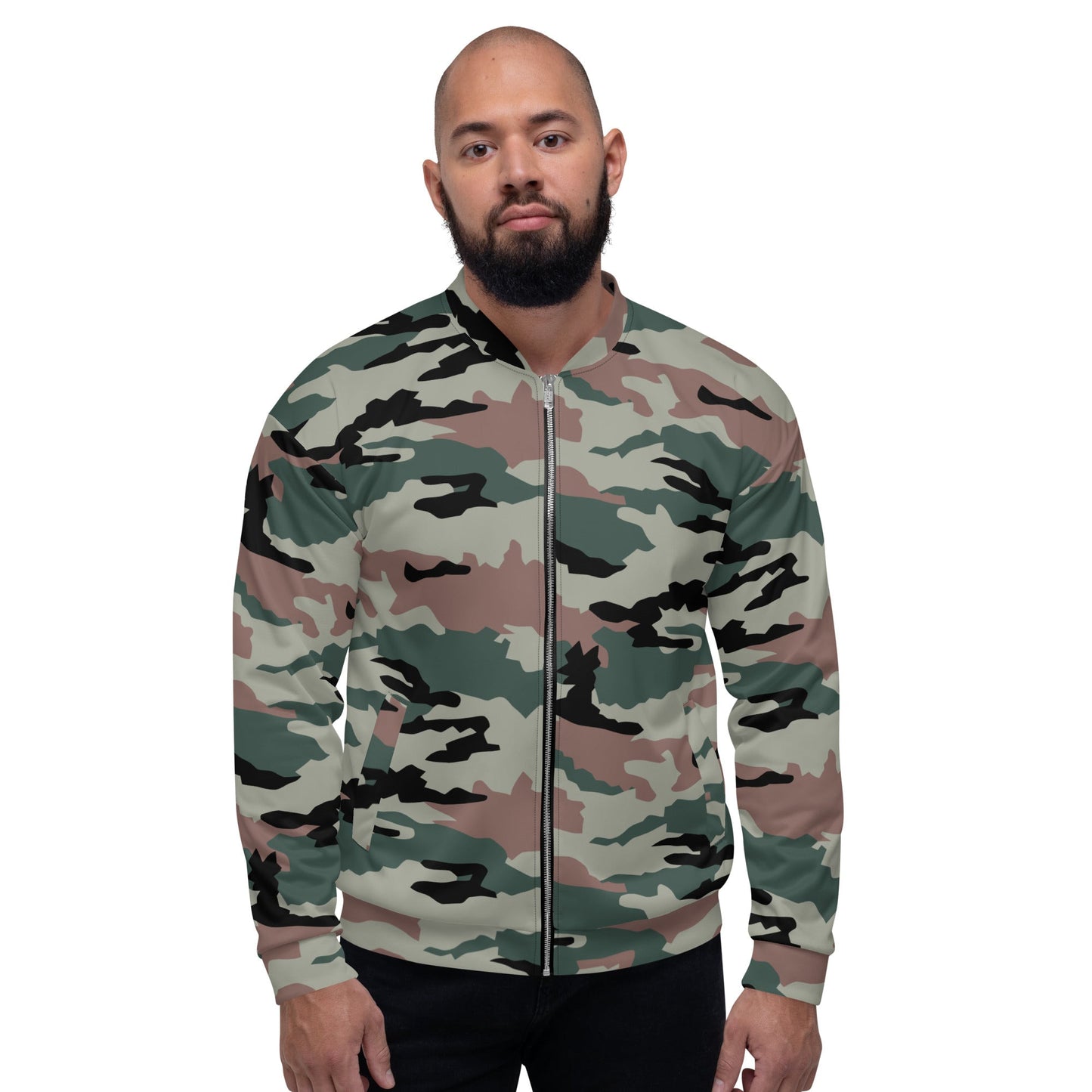 Indian DPM Peace Keeping CAMO Unisex Bomber Jacket - Jackets
