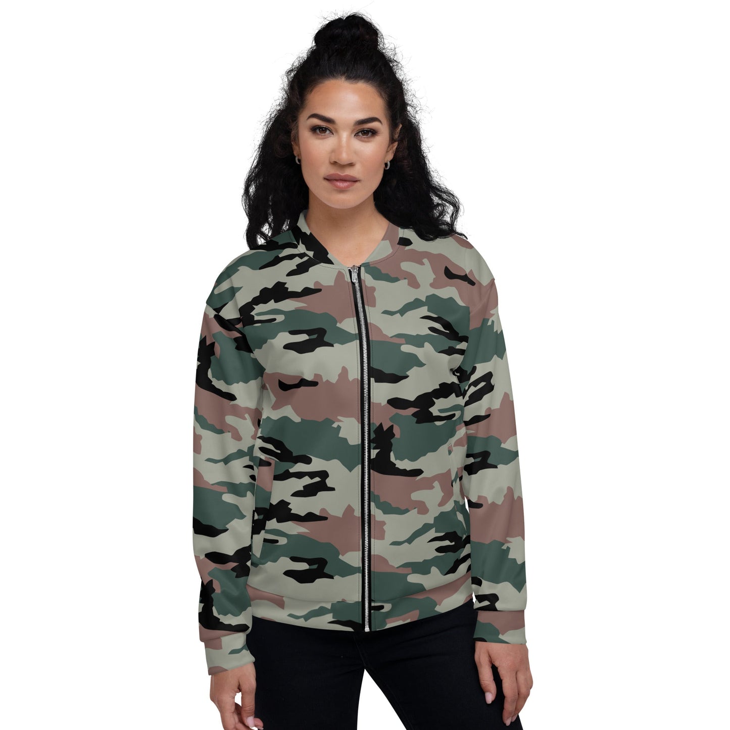 Indian DPM Peace Keeping CAMO Unisex Bomber Jacket - Jackets