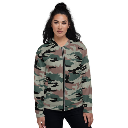 Indian DPM Peace Keeping CAMO Unisex Bomber Jacket - Jackets