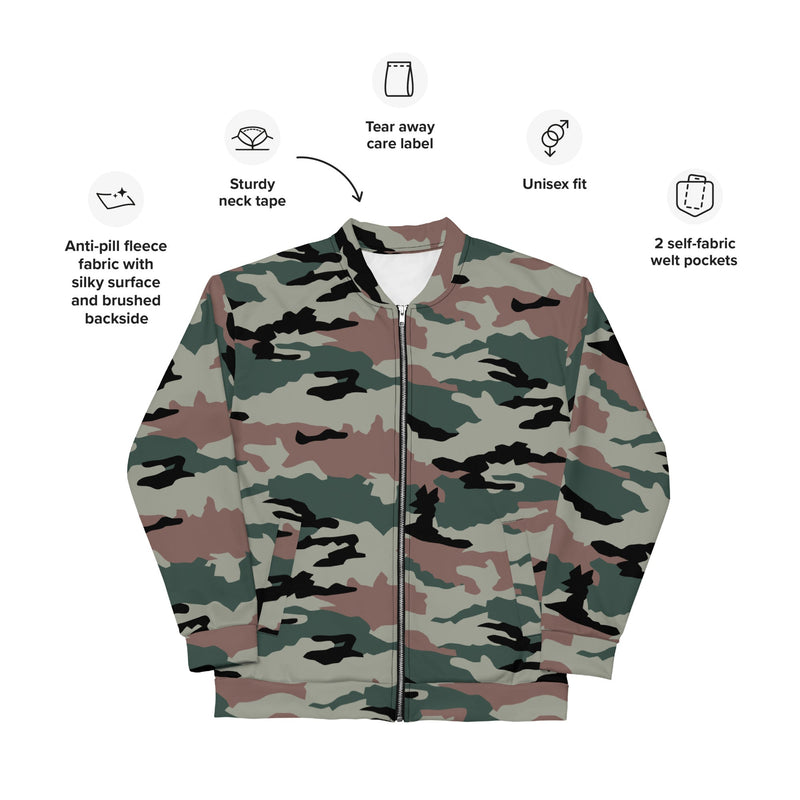 DPM Indian Peacekeeping CAMO Unisex Bomber Jacket