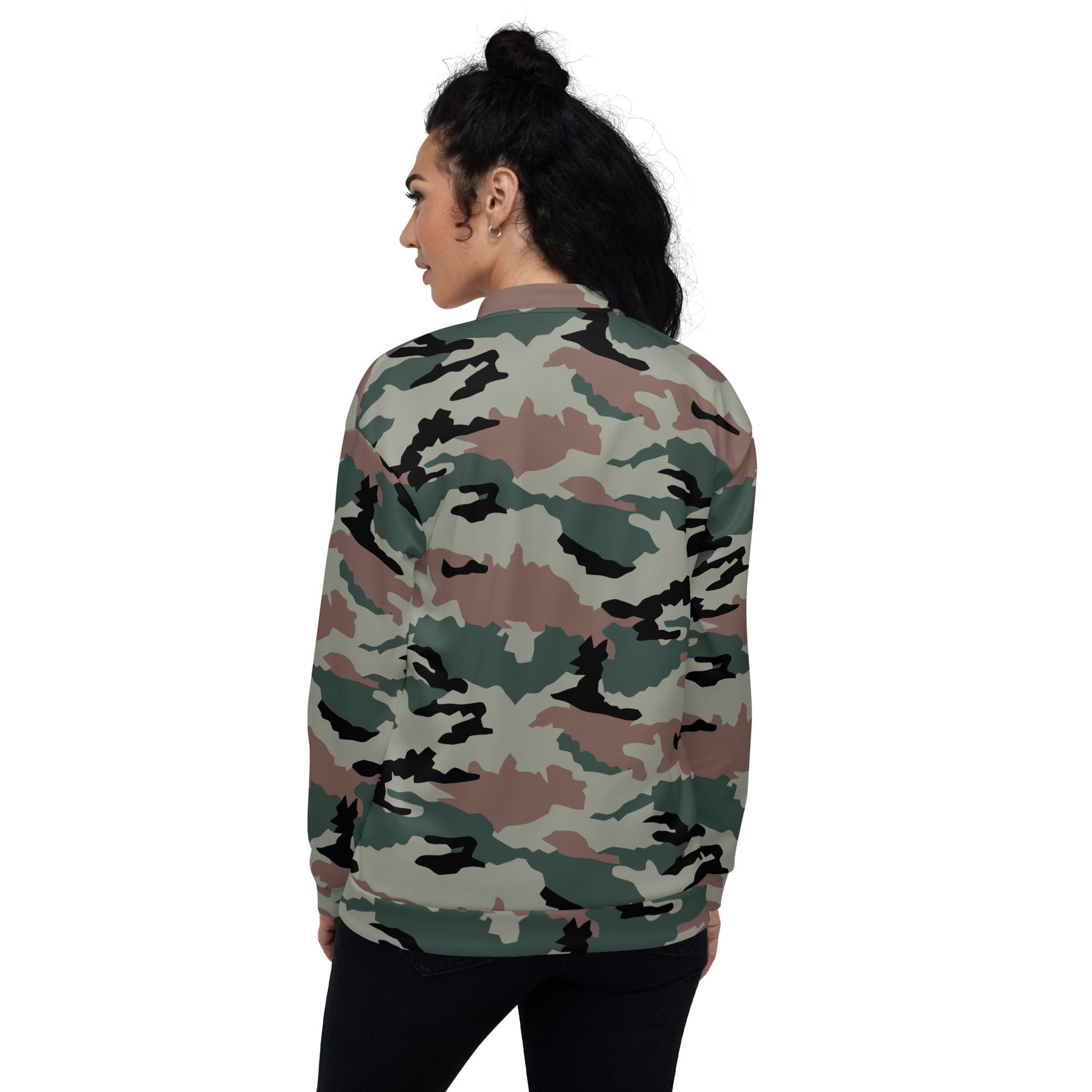 Indian DPM Peace Keeping CAMO Unisex Bomber Jacket - Jackets