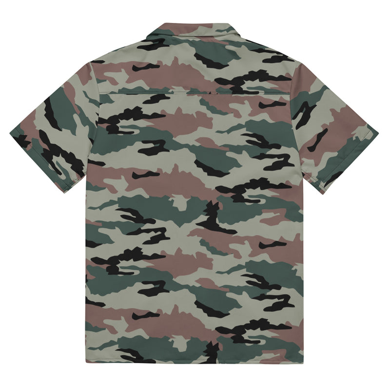 DPM Indian Peacekeeping CAMO Unisex Short-Sleeve Button Shirt - Button-Up
