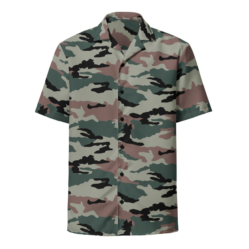 DPM Indian Peacekeeping CAMO Unisex Short-Sleeve Button Shirt - Button-Up