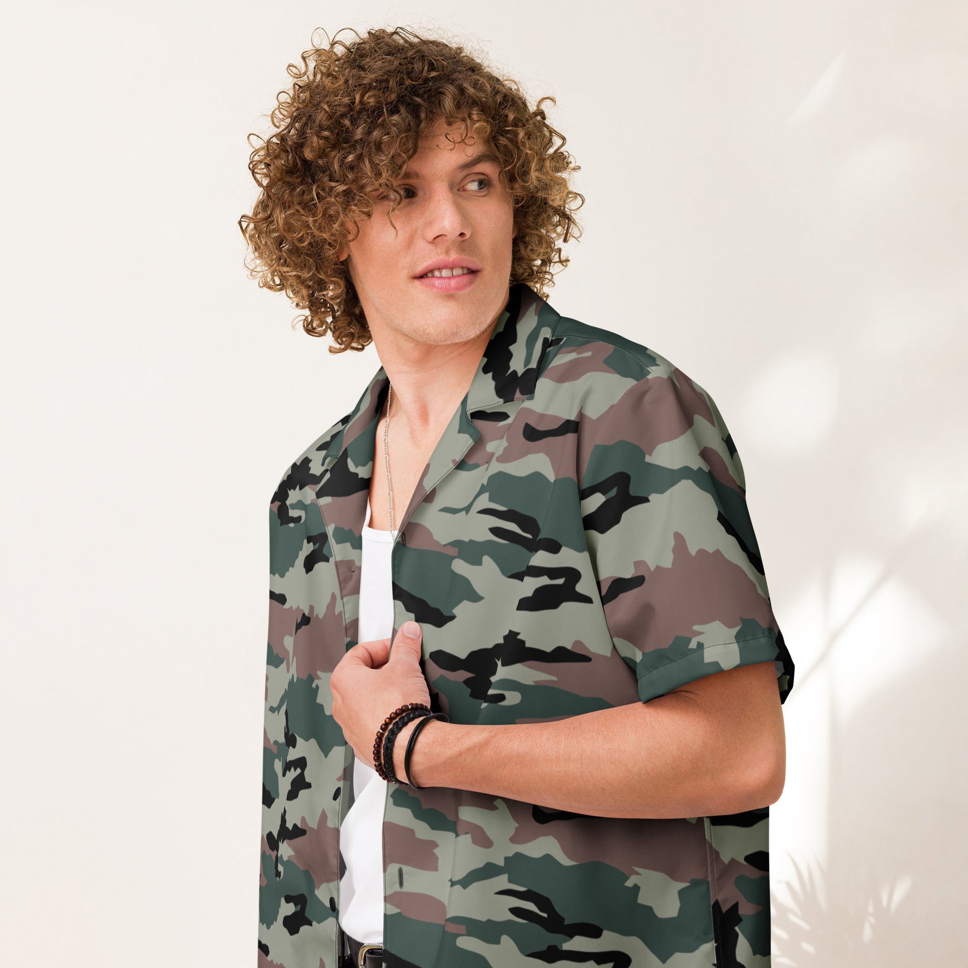 Indian DPM Peace Keeping CAMO Unisex button shirt Button Shirts