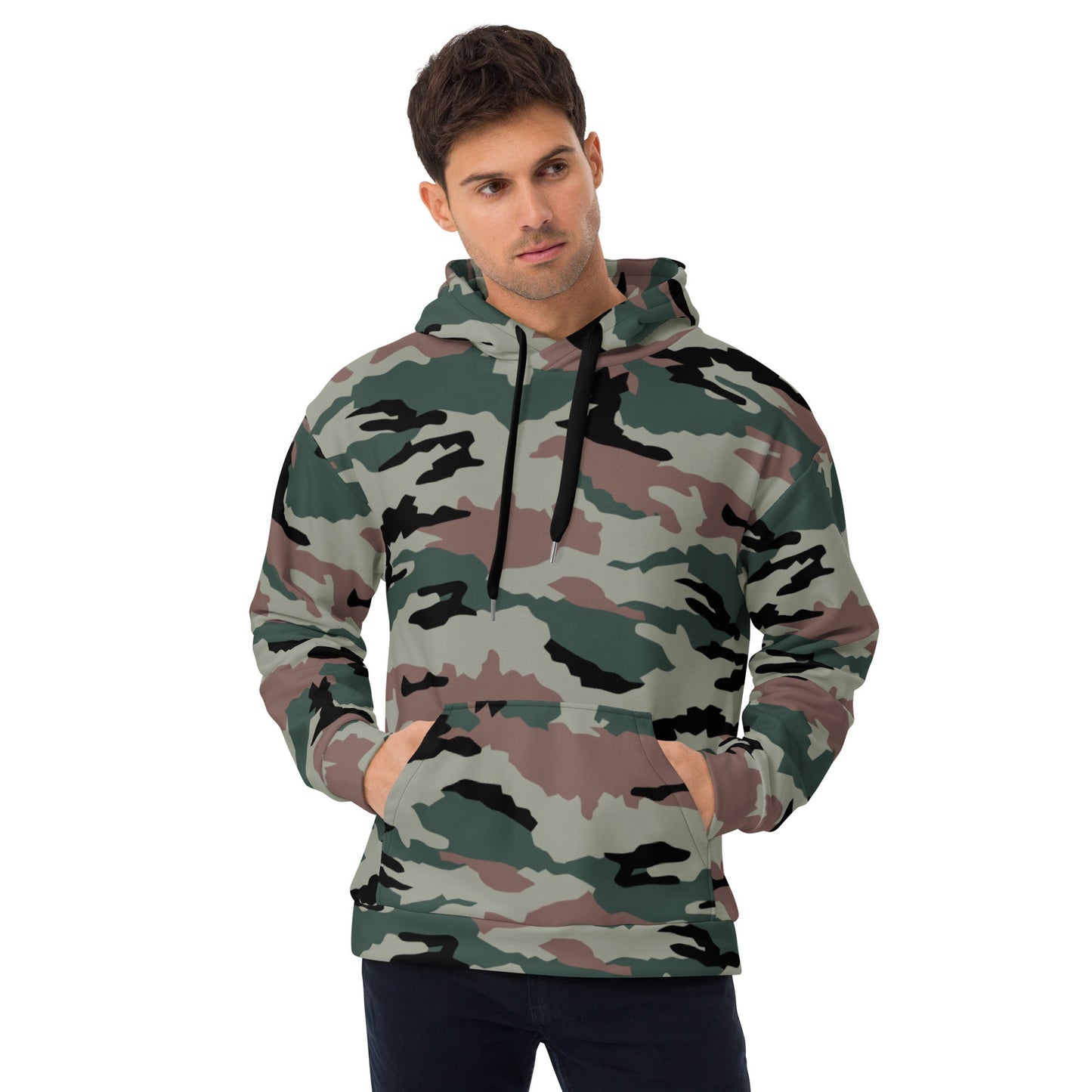 Indian DPM Peace Keeping CAMO Unisex Hoodie - 2XS - Hoodies