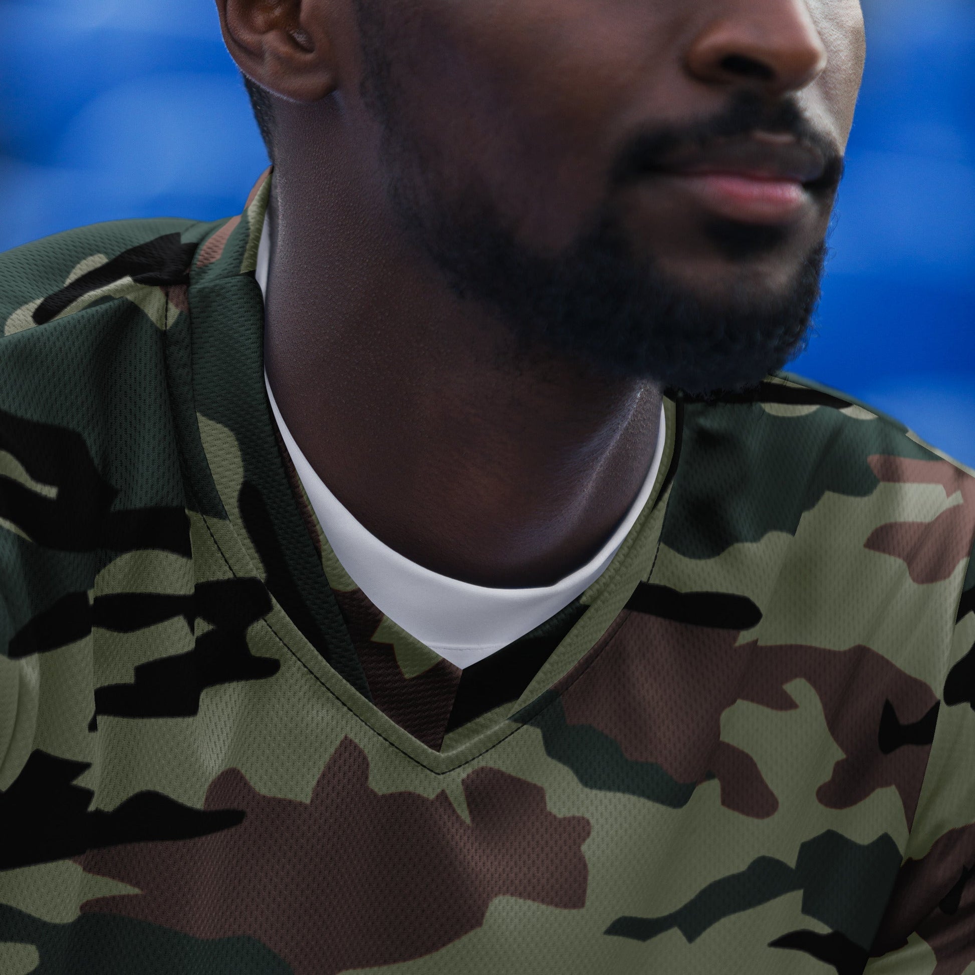 Indian DPM Peace Keeping CAMO unisex sports jersey Sports Jerseys