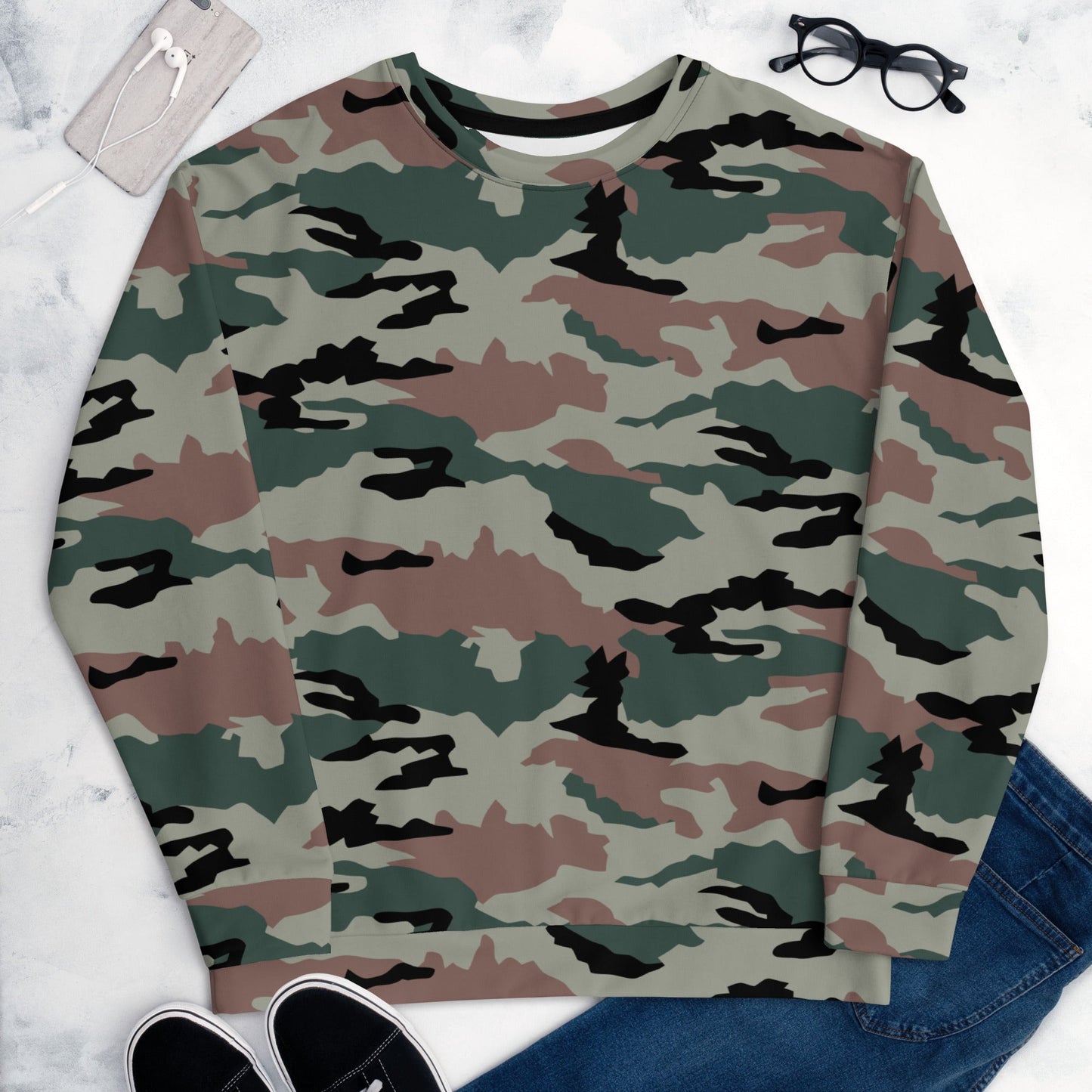 Indian DPM Peace Keeping CAMO Unisex Sweatshirt - Sweatshirts