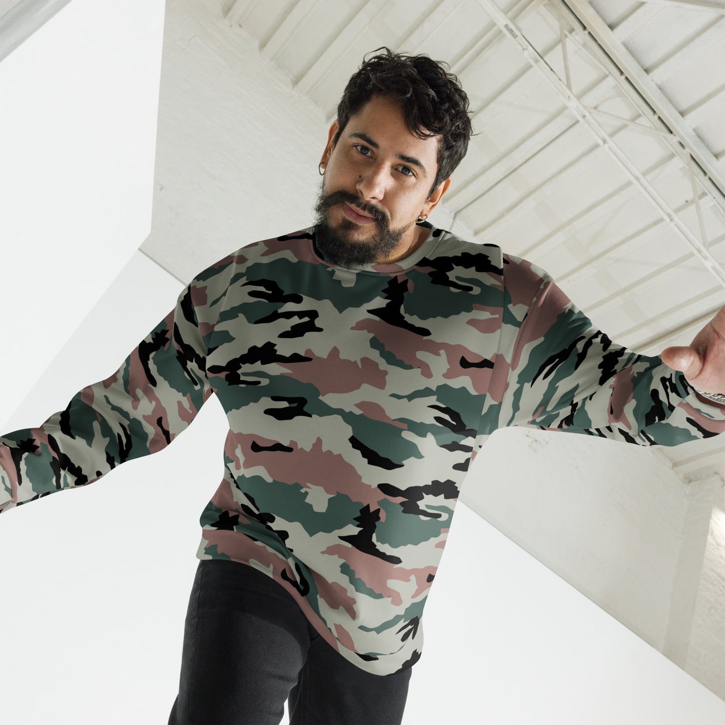 Indian DPM Peace Keeping CAMO Unisex Sweatshirt - Sweatshirts