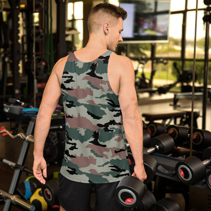 Indian DPM Peace Keeping CAMO Unisex Tank Top Tops