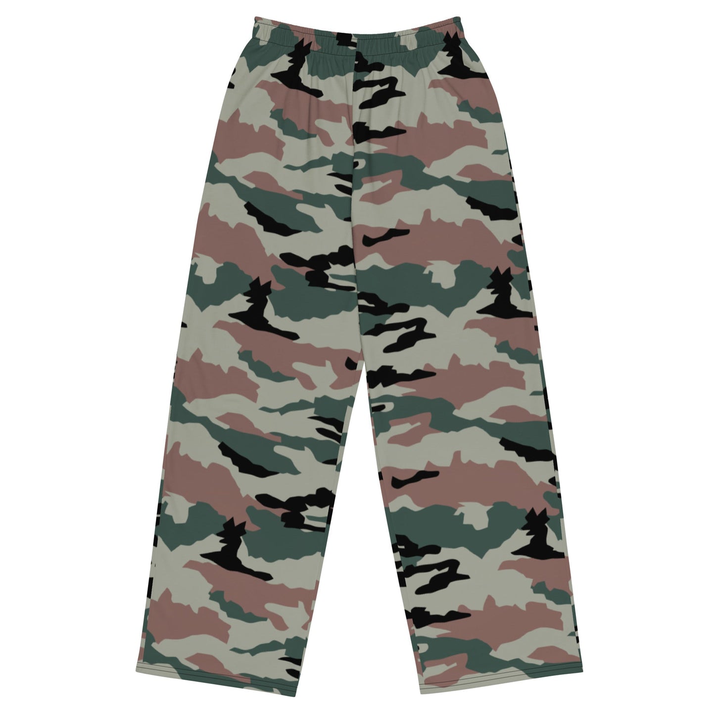 Indian DPM Peace Keeping CAMO unisex wide-leg pants - 2XS - Wide-leg Pants