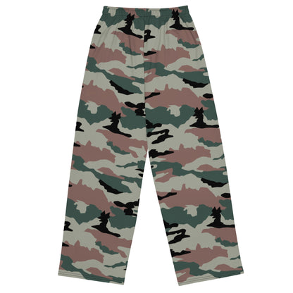 Indian DPM Peace Keeping CAMO unisex wide-leg pants - Wide-leg Pants