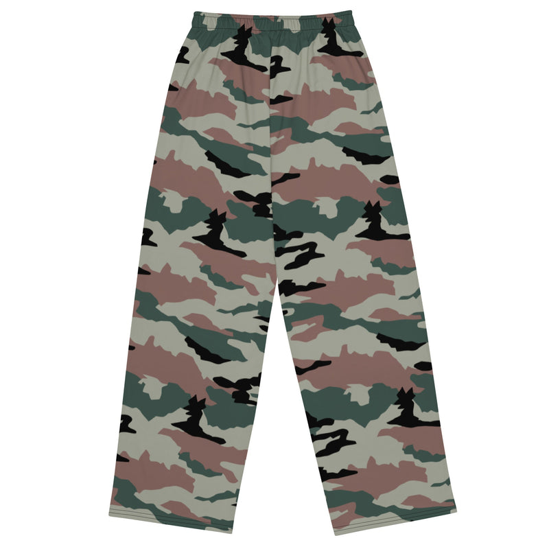 DPM Indian Peacekeeping CAMO Unisex Wide-Leg Leisure Pants - Pant