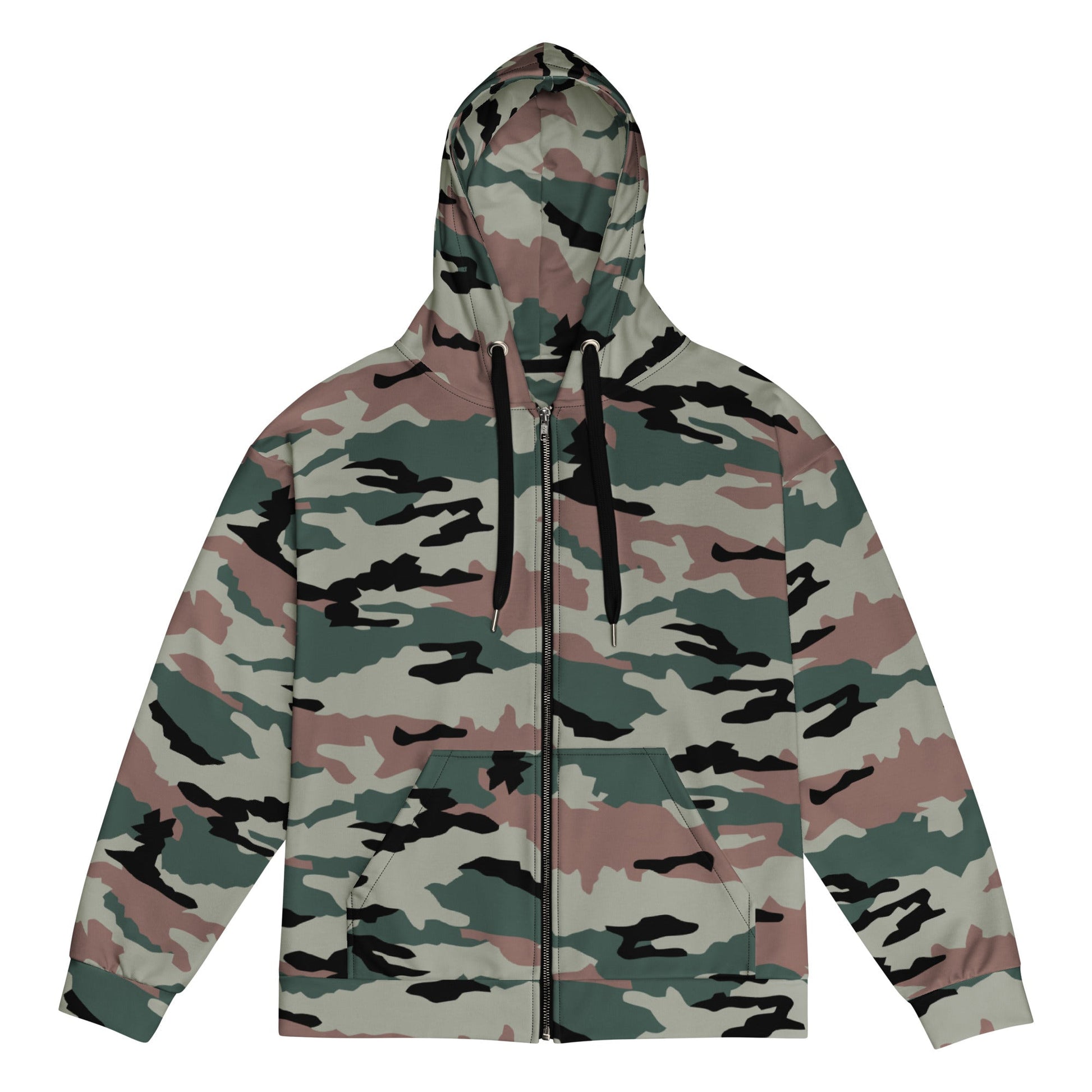 Indian DPM Peace Keeping CAMO Unisex zip hoodie 2XS Zip Hoodies
