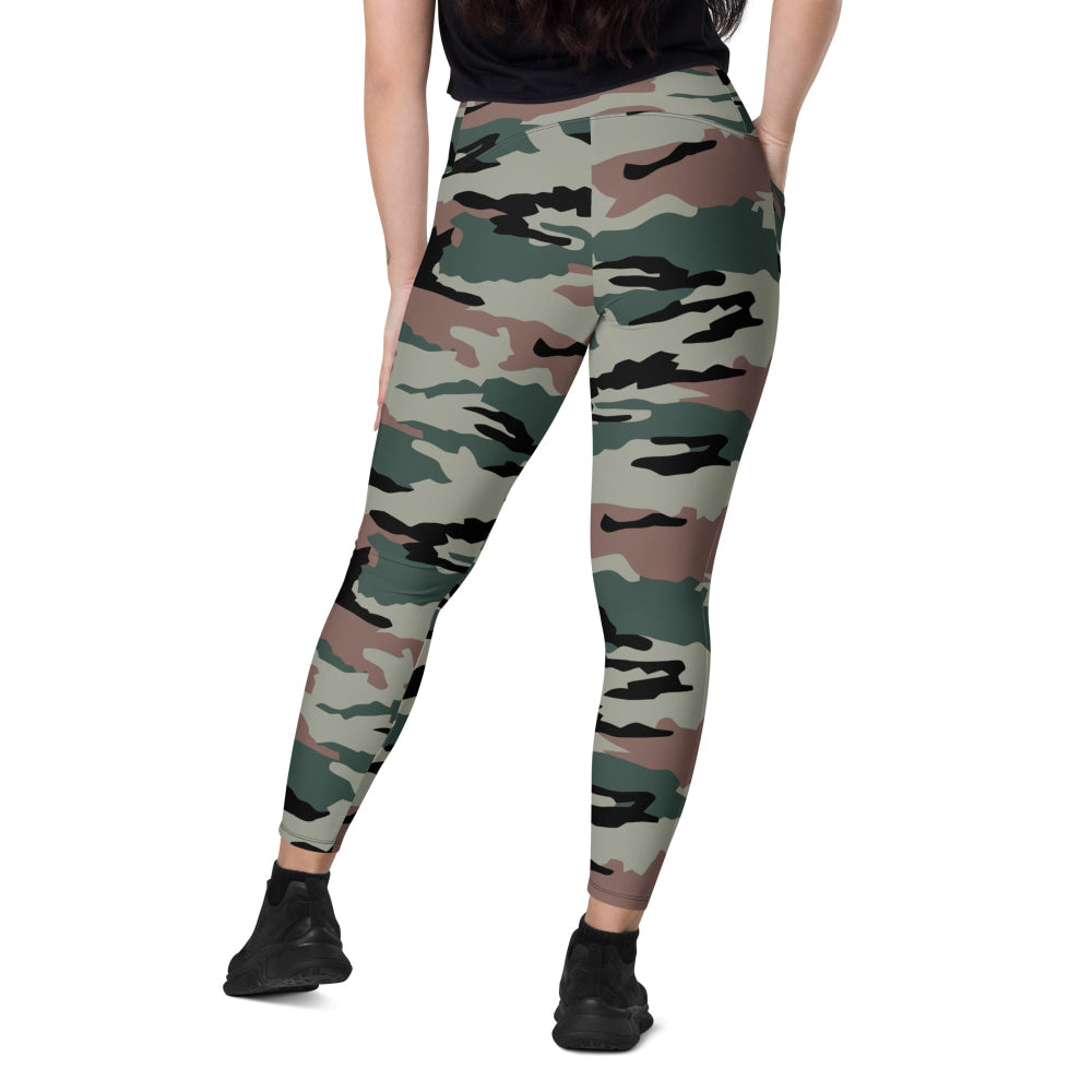 Indian PC DPM CAMO Leggings with pockets - Womens With Pockets