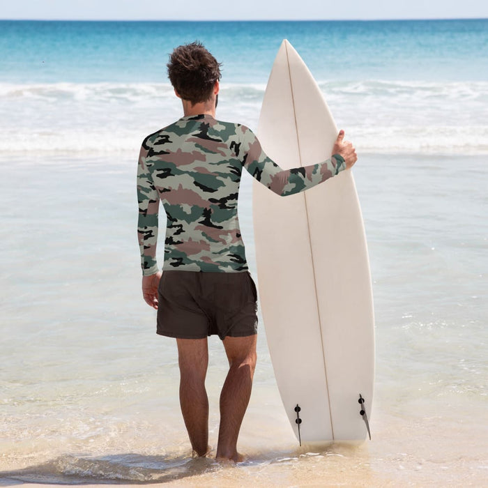 CAMO HQ - Indian PC DPM CAMO Men’s Rash Guard