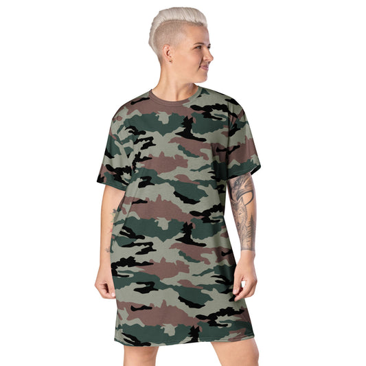 Indian PC DPM CAMO T-shirt dress - 2XS - Womens T-Shirt Dress