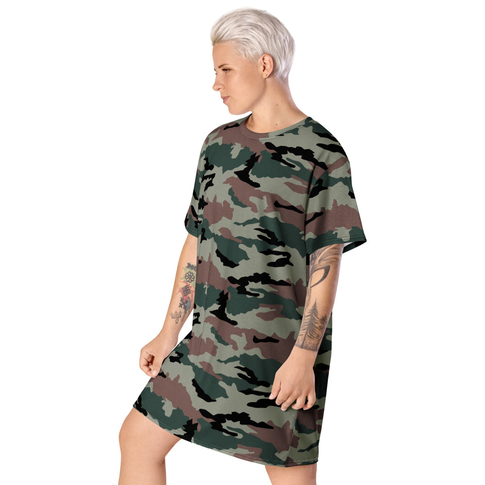 Indian PC DPM CAMO T-shirt dress - Womens T-Shirt Dress