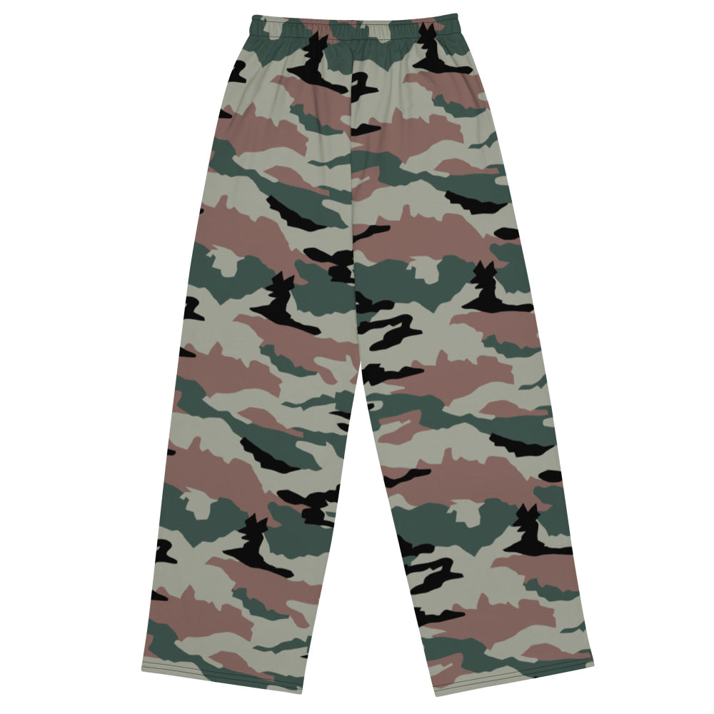 Indian PC DPM CAMO unisex wide-leg pants - Unisex Wide-Leg Pants