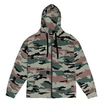 Indian PC DPM CAMO Unisex zip hoodie - Zip Hoodie