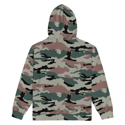 Indian PC DPM CAMO Unisex zip hoodie - Zip Hoodie