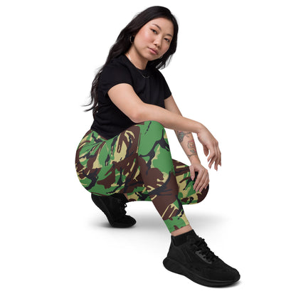 Indonesian DPM TNI-AD CAMO Leggings with pockets - Womens With Pockets