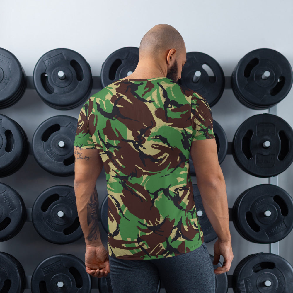 Indonesian DPM TNI-AD CAMO Men’s Athletic T-shirt - Mens T-Shirt