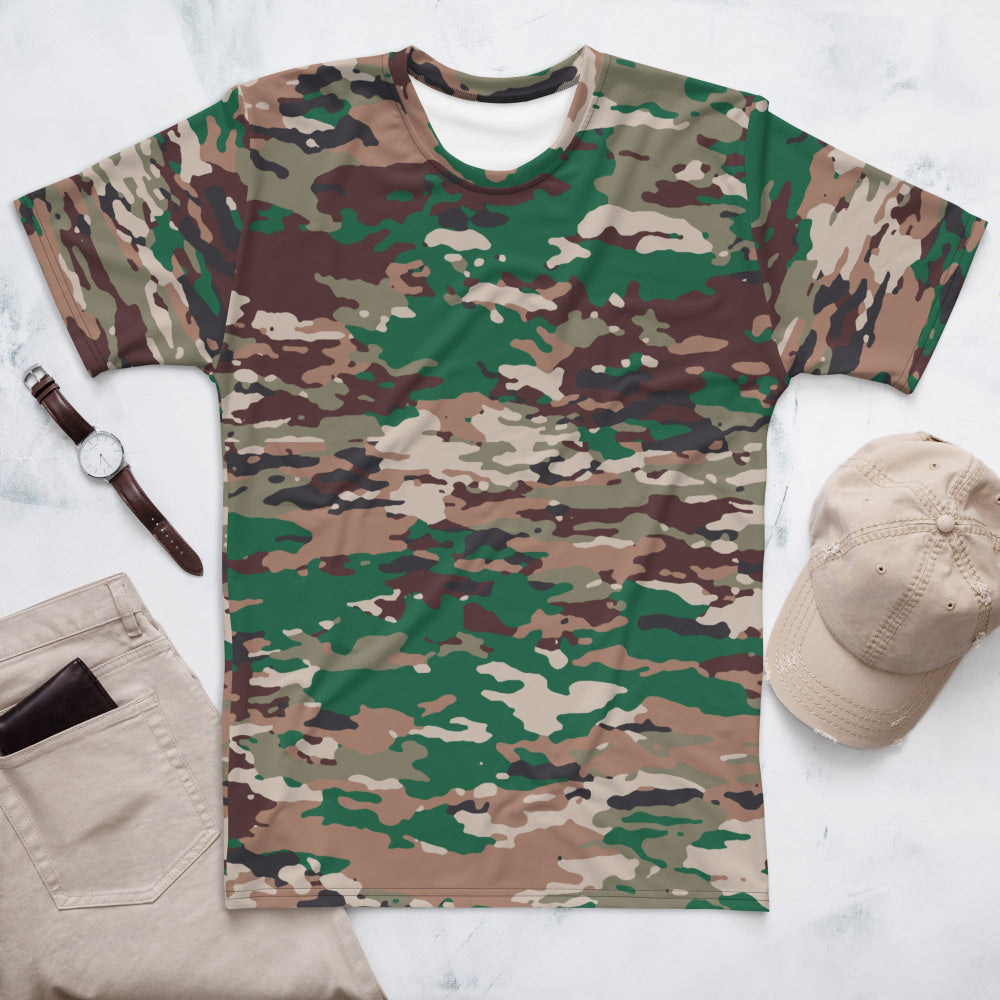 Indonesian INDOCAM Multi CAMO Men’s t-shirt - XS - Mens T-Shirt