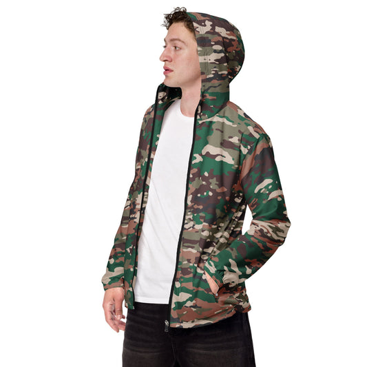 Indonesian INDOCAM Multi CAMO Men’s windbreaker - XS - Mens Windbreaker