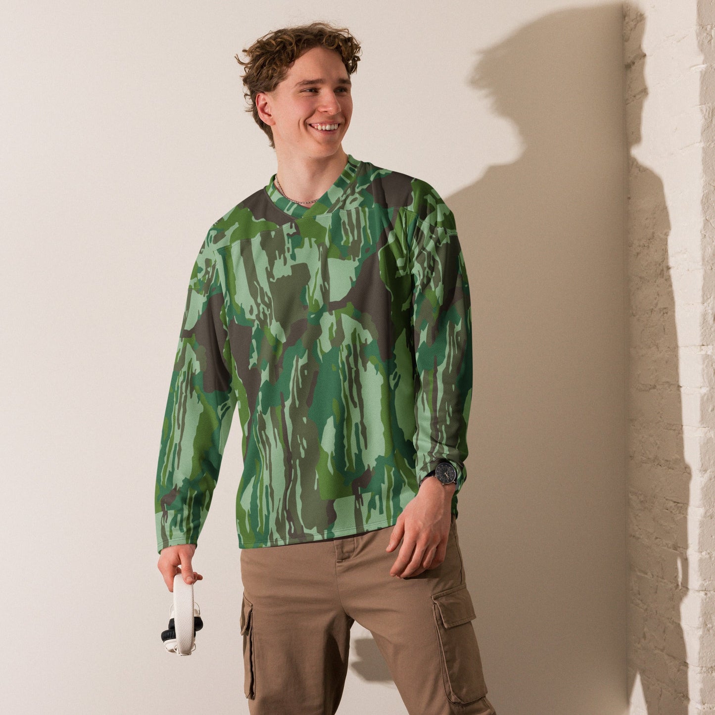 Indonesian KOPASGAT 1969 CAMO hockey fan jersey - Hockey Jerseys