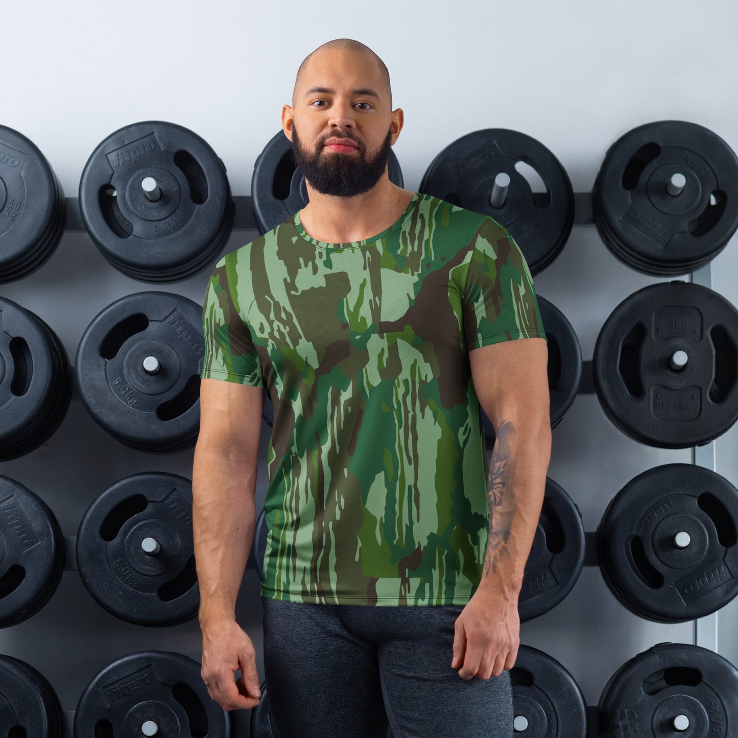 Indonesian KOPASGAT 1969 CAMO Mens athletic t-shirt - XS - Athletic T-Shirts