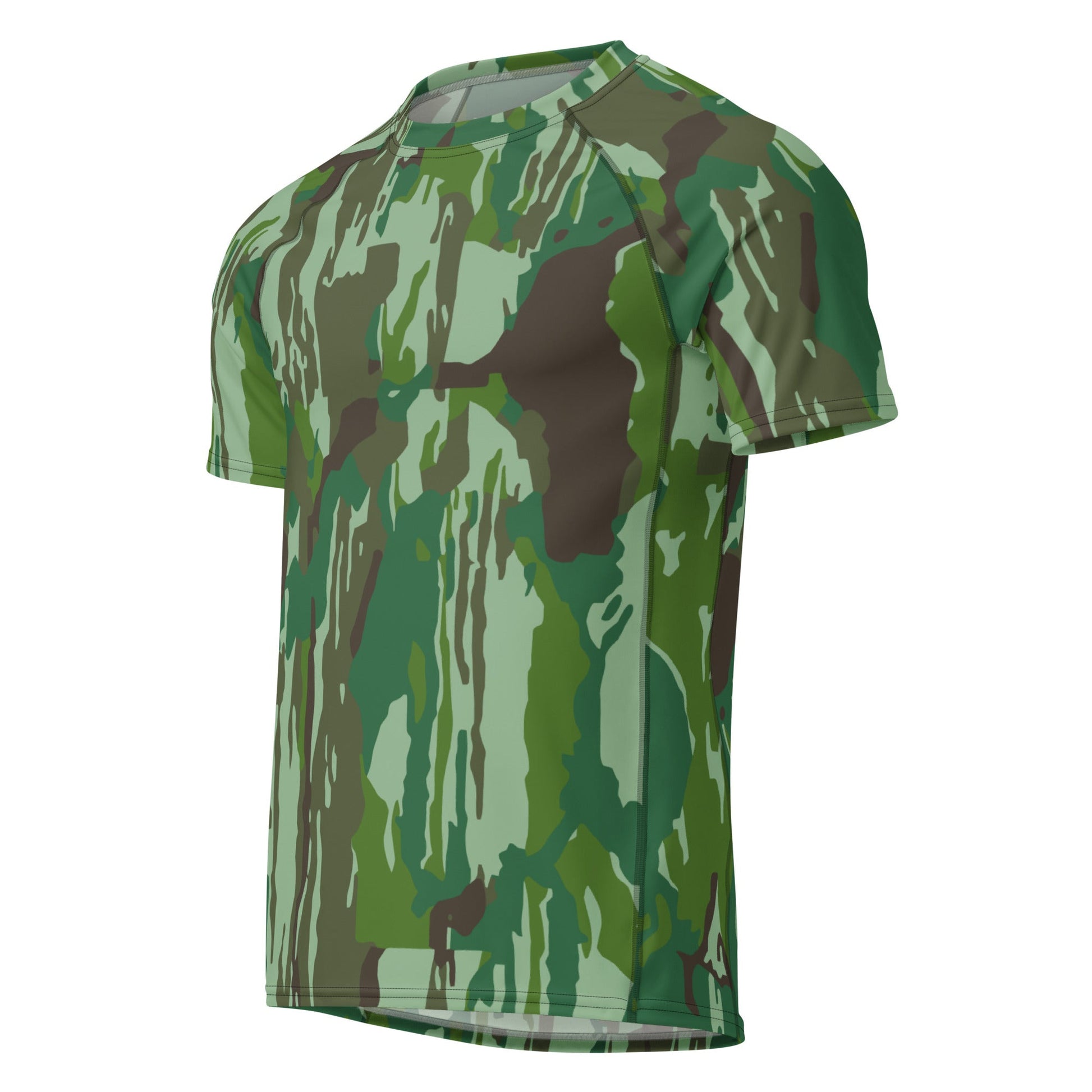 Indonesian KOPASGAT 1969 CAMO Mens Short-Sleeve Rash Guard
