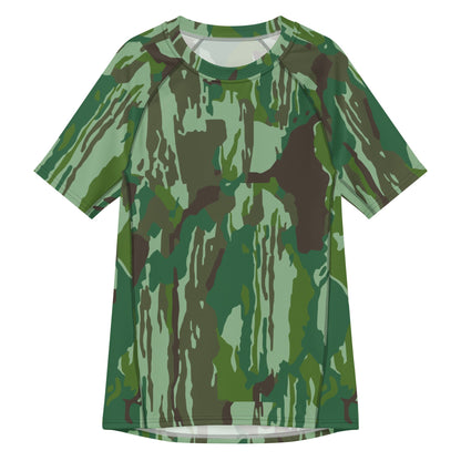 Indonesian KOPASGAT 1969 CAMO Mens Short-Sleeve Rash Guard - 2XS