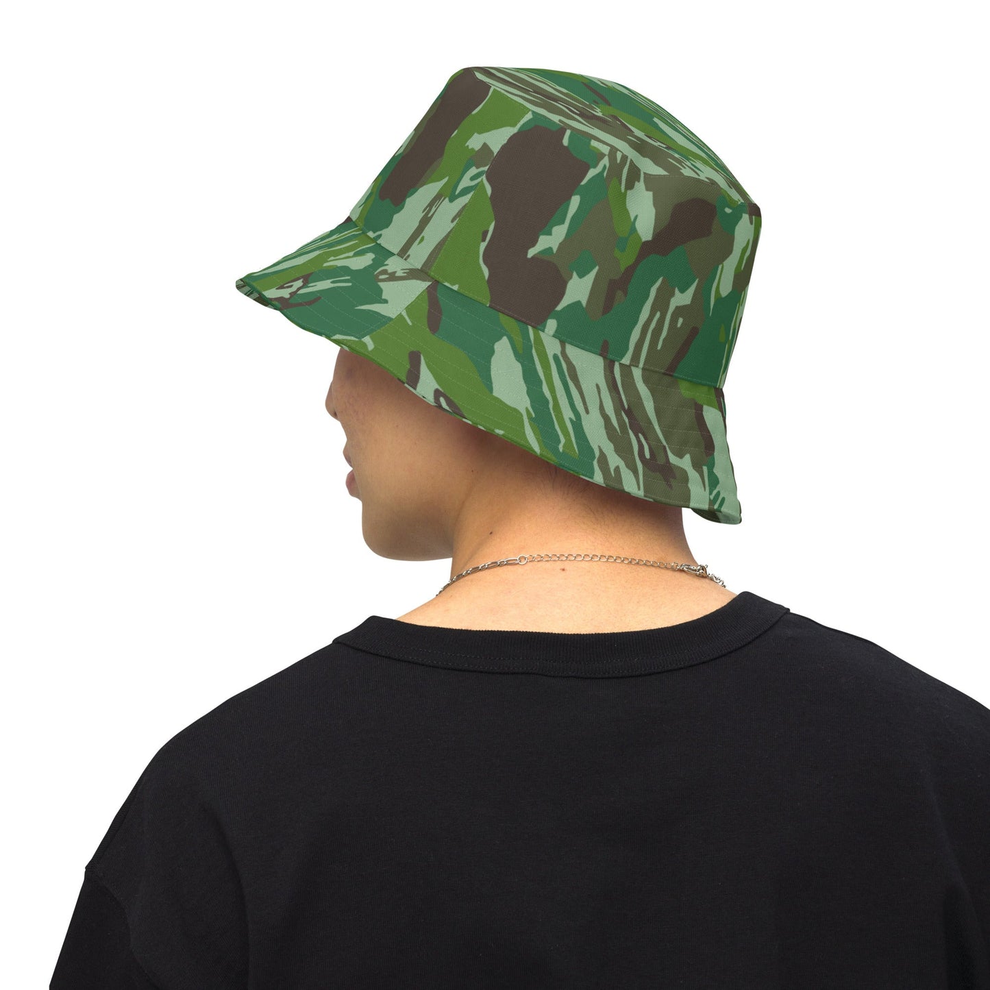 Indonesian KOPASGAT 1969 CAMO Reversible bucket hat - S/M - Bucket Hats