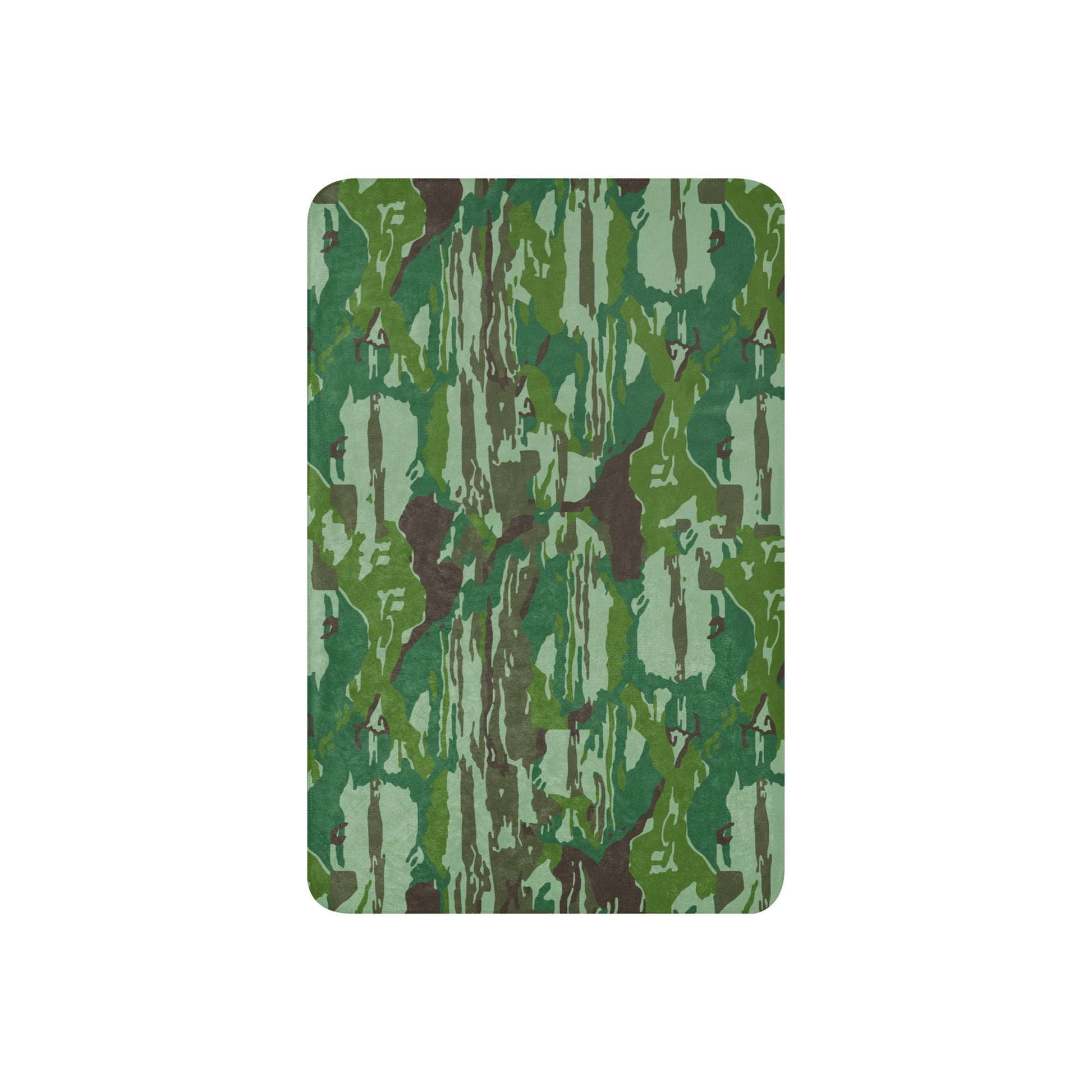 Indonesian KOPASGAT 1969 CAMO Sherpa blanket - Blankets