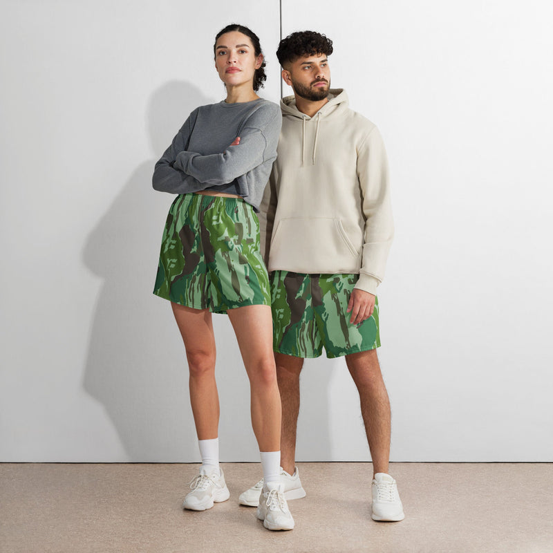 KOPASGAT Vertical Stripe 1969 CAMO Unisex Athletic Long Shorts