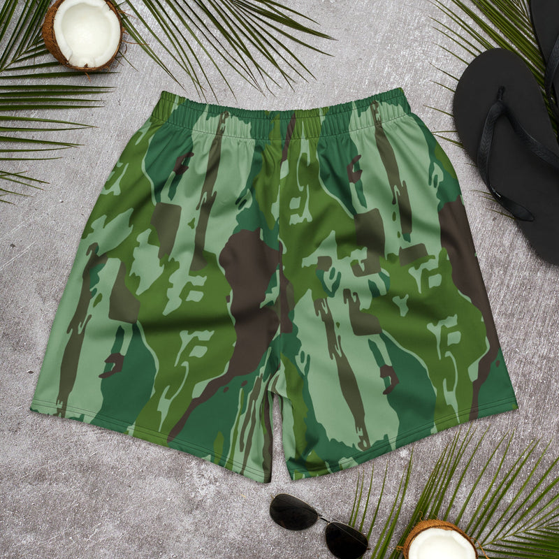 KOPASGAT Vertical Stripe 1969 CAMO Unisex Athletic Long Shorts